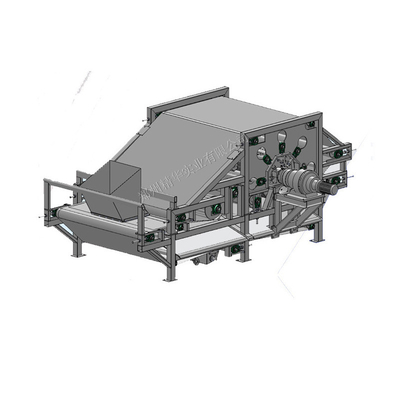attrezzatura di elaborazione della farina della manioca 3.3Kw 1500mm per fabbricazione