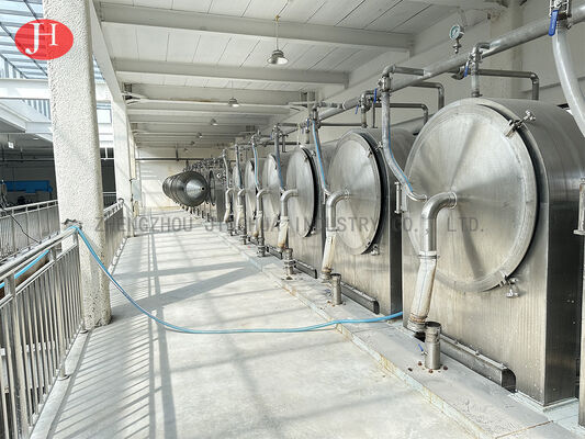 Fecola di patate del setaccio della centrifuga di disidratazione che fa macchina