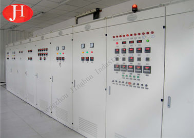 Attrezzatura di elaborazione automatica elettrica della farina della manioca con il sistema di controllo del computer