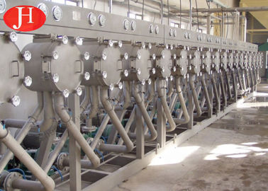 Linea di trasformazione macchina dell'amido di manioca di capacità di 12 t/h del disidratatore dei residui dell'amido di Hycrocyclone