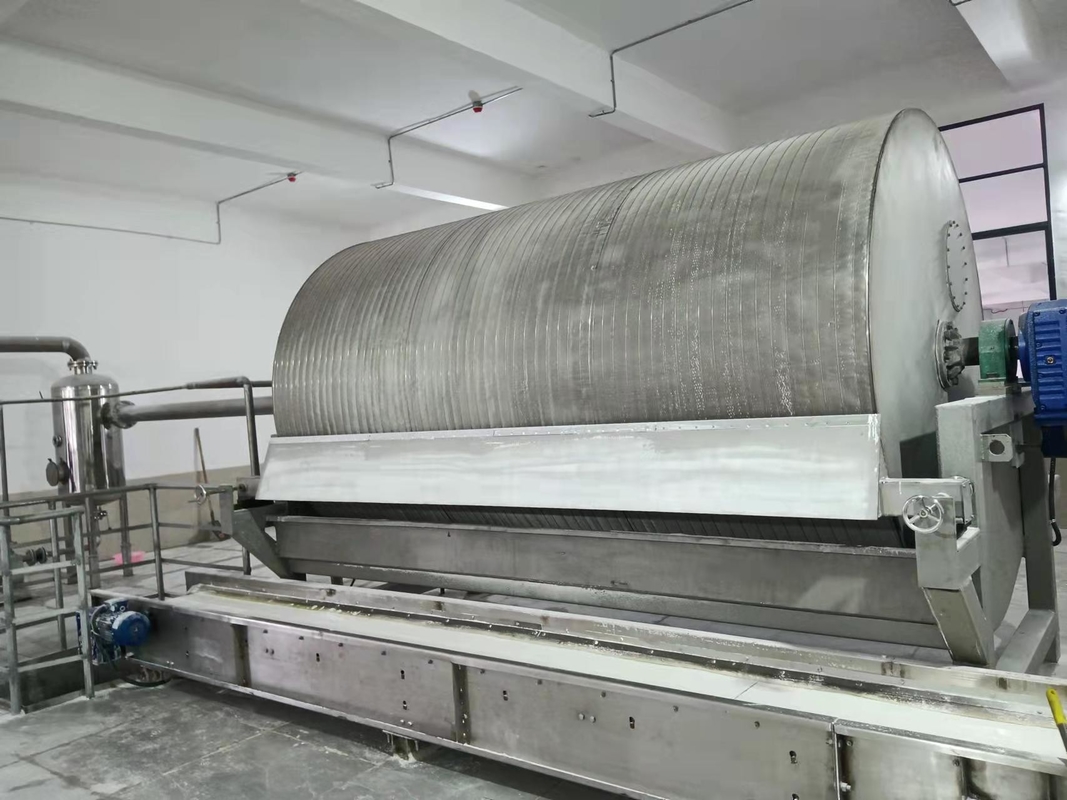 Linea di trasformazione industria alimentare dell'amido di manioca di vuoto della macchina del filtrante