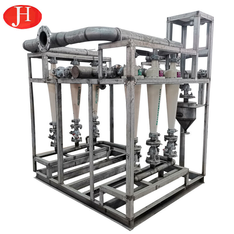 Linea di produzione di amido di manioca personalizzata dotata di caratteristiche di capacità che consentono un'elevata produttività e lavorazione dell'amido