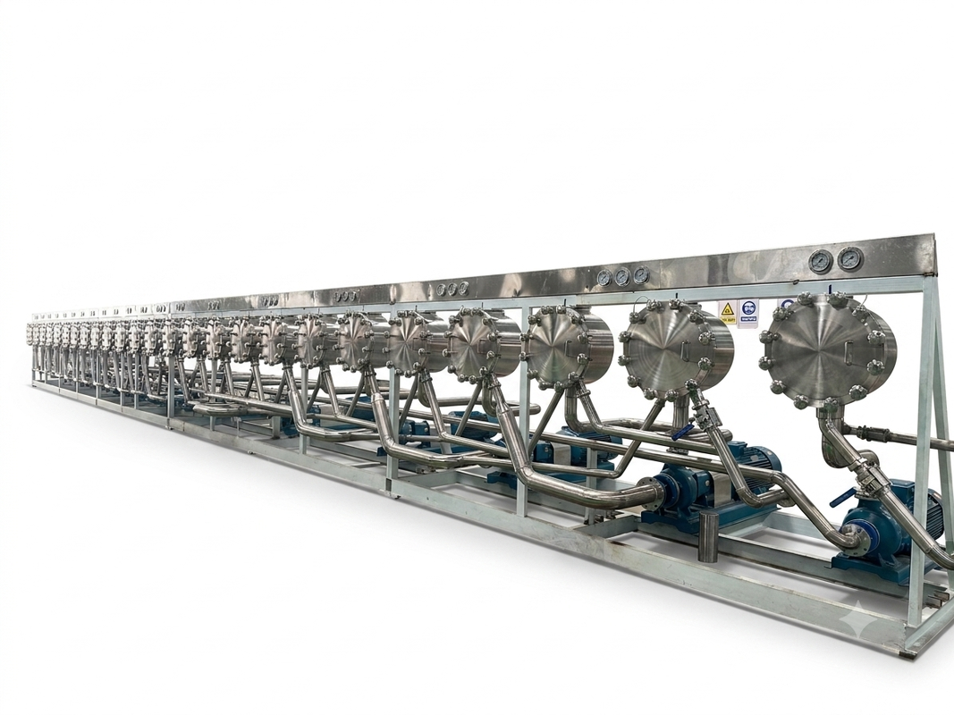 Customized Hydrocyclone Machine For Starch Processing Small Medium Large Scale Starch Factory