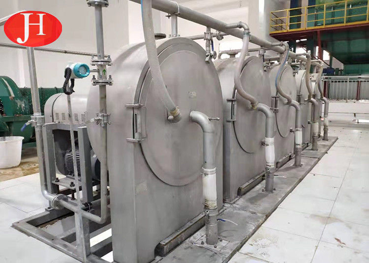 Attrezzatura centrifuga del filtrante di acqua del separatore della fibra dei residui dell'amido di frumento del setaccio