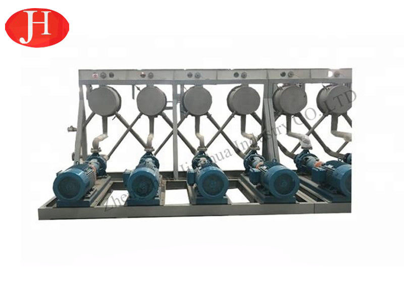Linea di trasformazione macchina dell'amido di manioca di capacità di 12 t/h del disidratatore dei residui dell'amido di Hycrocyclone