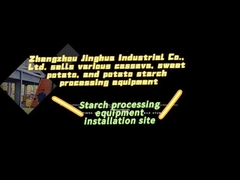 Sito di installazione di attrezzature per la trasformazione dell'amido