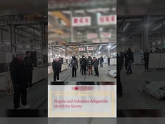 Delegazioni nigeriane e indonesiane hanno visitato la fabbrica