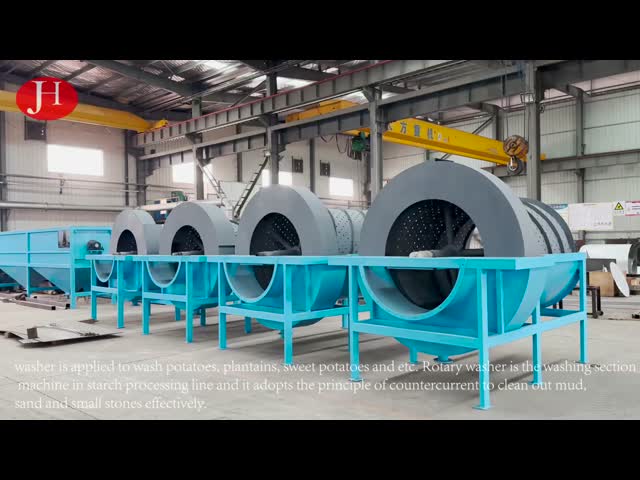 La CINA rondella 35t/H della pagaia della manioca di 21r/Min Cassava Cleaning Machine Multifunction per la vendita