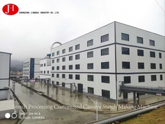 Attrezzature di lavorazione dell'amido di manioca in acciaio inossidabile per la produzione di amido su misura