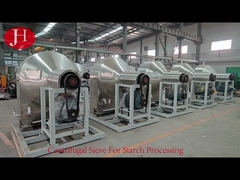 Setaccio centrifugo per la lavorazione dell'amido