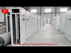 Macchine per la farina di patate dolci personalizzate con materiale in acciaio inossidabile e controllo PLC