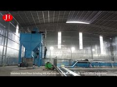 Linea di produzione automatica di amido di patate dolci industriale con sistema di controllo PLC